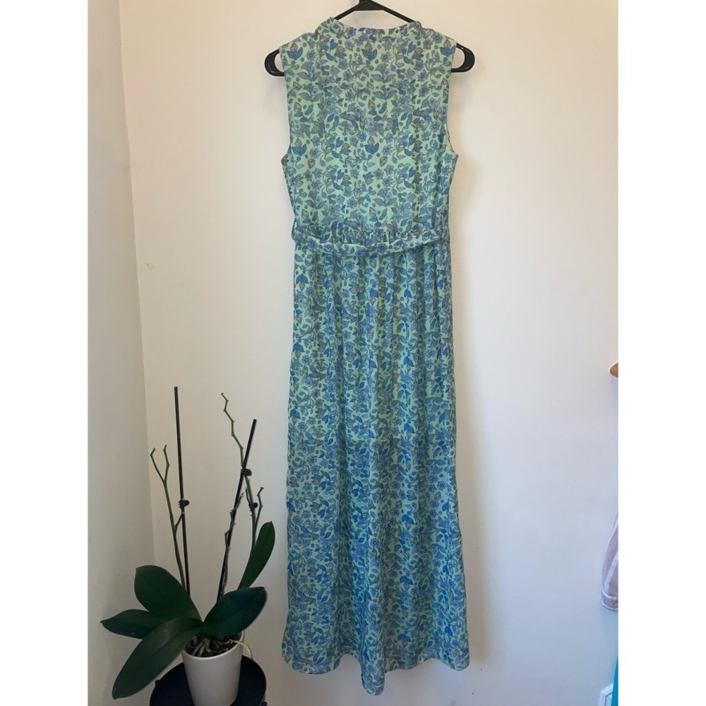 Disney Alice Through The Looking Glass Floral Tie Waist Maxi Dress - Picture 2 of 7